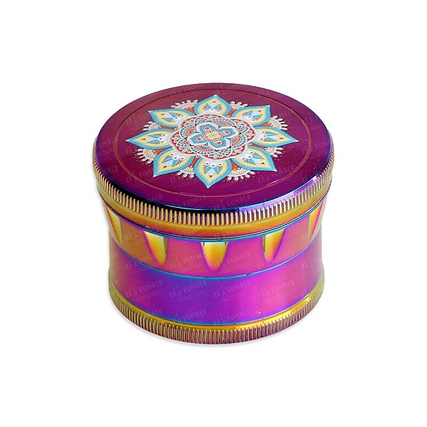 Dichavador de Metal Grande Mandala V - Camaleão