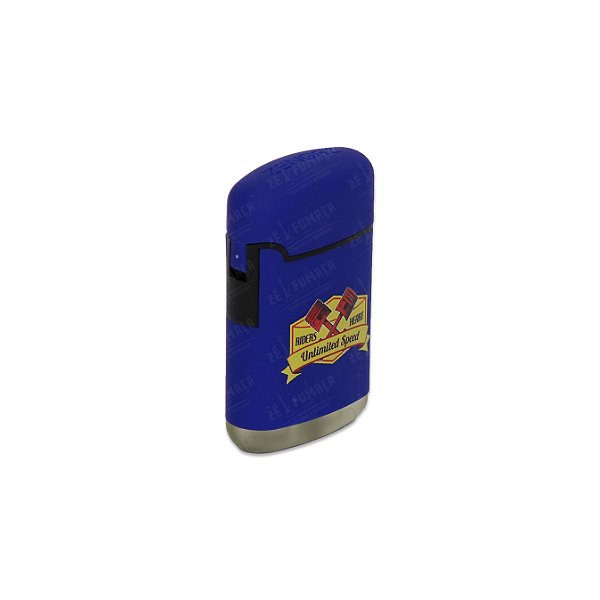 Isqueiro Maçarico Zengaz Riders Heart - Azul