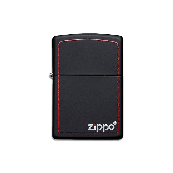 Isqueiro Zippo - Classic Black and Red Zippo