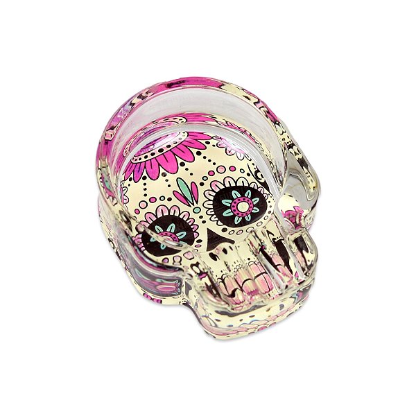 Cinzeiro de Vidro - Caveira Mexicana I
