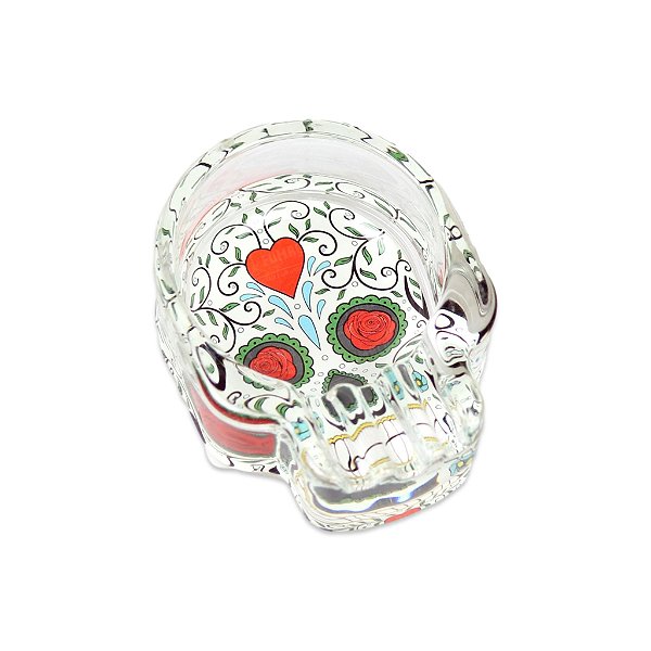 Cinzeiro de Vidro - Caveira Mexicana IX