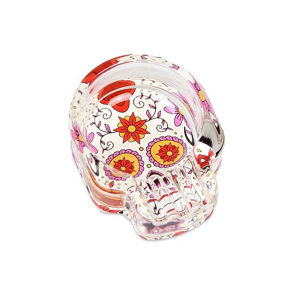 Cinzeiro de Vidro - Caveira Mexicana X
