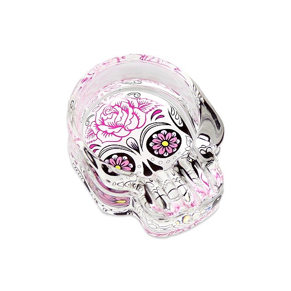 Cinzeiro de Vidro - Caveira Mexicana XII