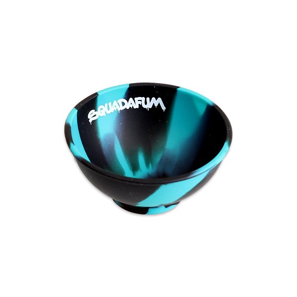 Cuia de Silicone Squadafum - Mix Preto Azul
