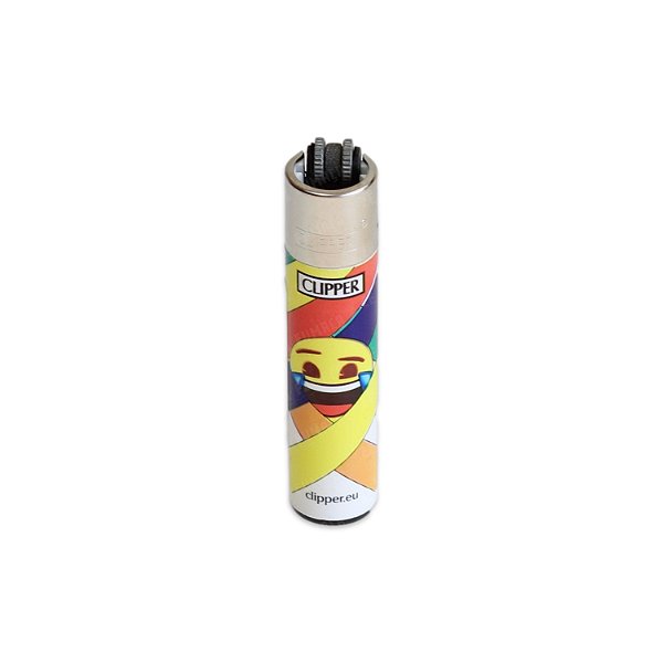 Isqueiro Grande Clipper Emoji - LOL