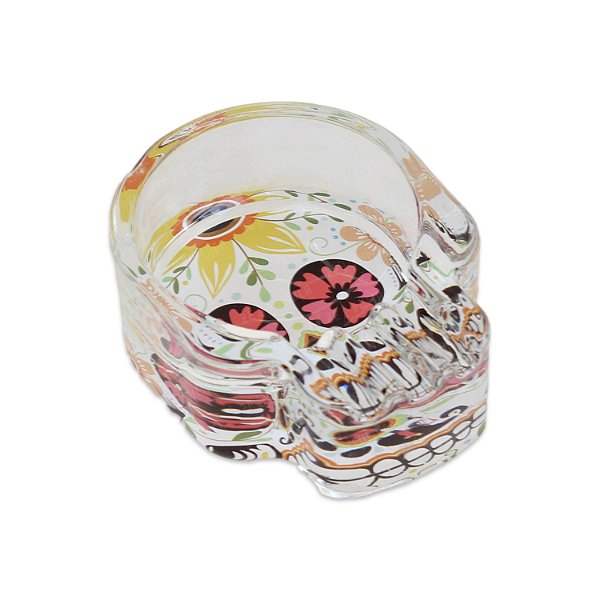 Cinzeiro de Vidro - Caveira Mexicana XV