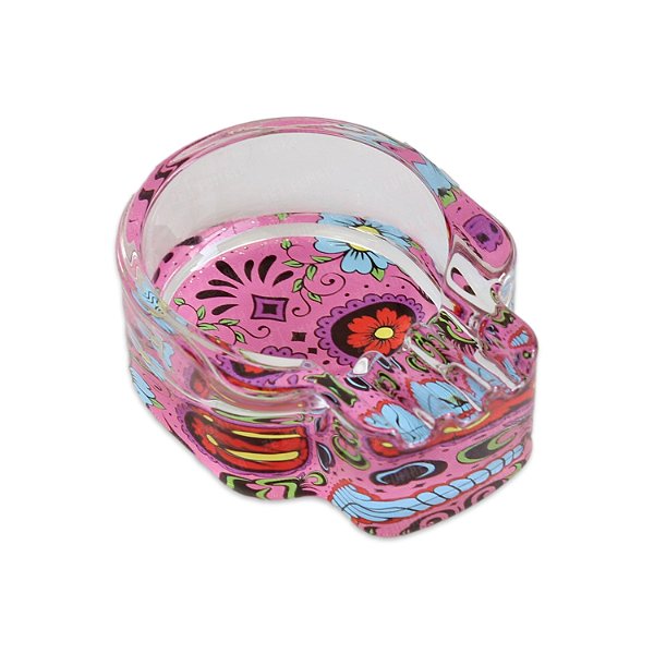 Cinzeiro de Vidro - Caveira Mexicana XVII