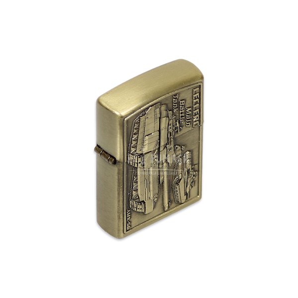 Isqueiro Tanque Leclerc AMX-56  - Dourado Envelhecido