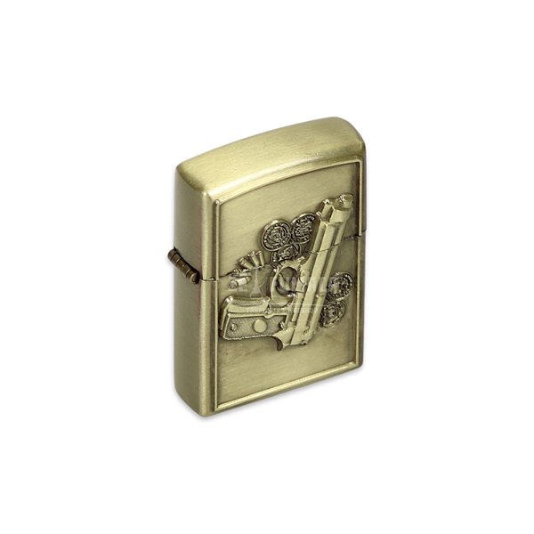 Isqueiro Weapon I  - Dourado Envelhecido
