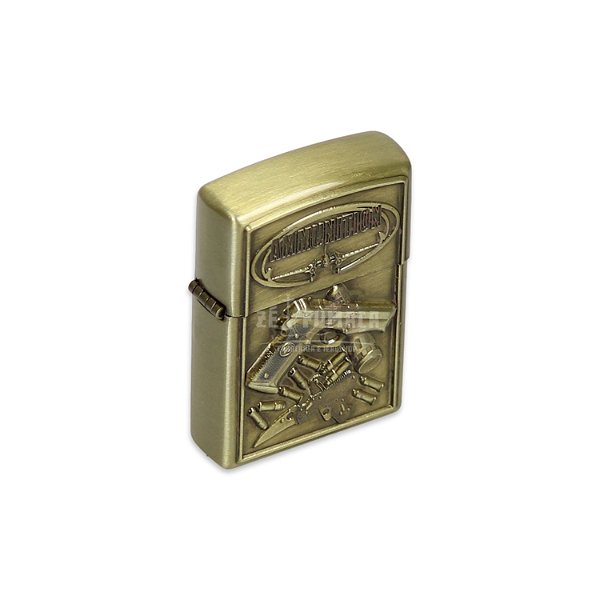 Isqueiro Weapon III  - Dourado Envelhecido