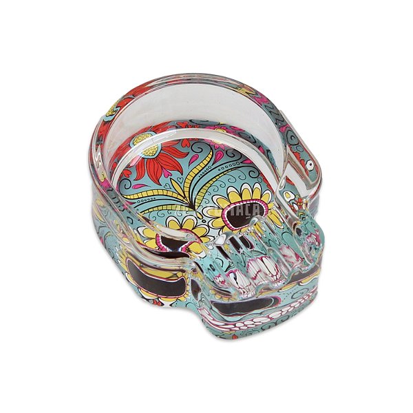 Cinzeiro de Vidro - Caveira Mexicana XXVI
