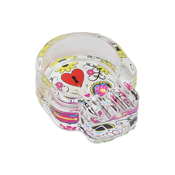 Cinzeiro de Vidro - Caveira Mexicana XXVII