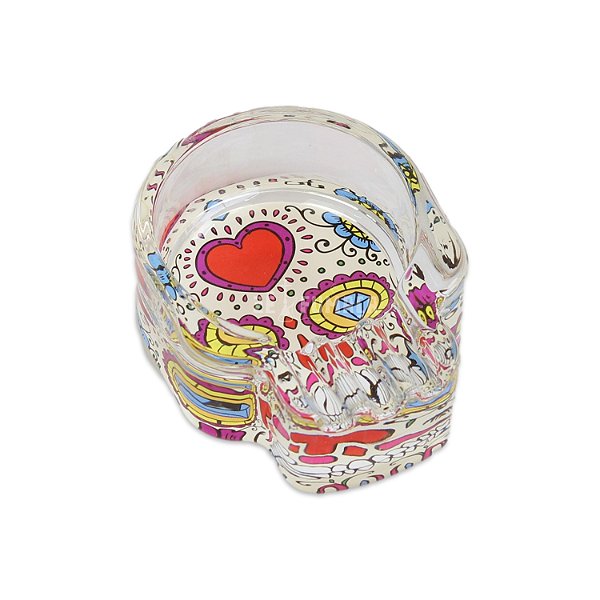 Cinzeiro de Vidro - Caveira Mexicana XXX