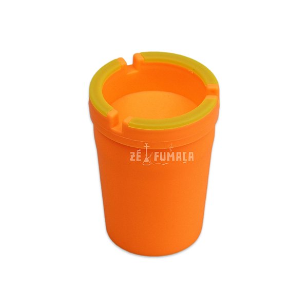 Cinzeiro Para Carro Copo Jumbo Butt Bucket - Laranja I