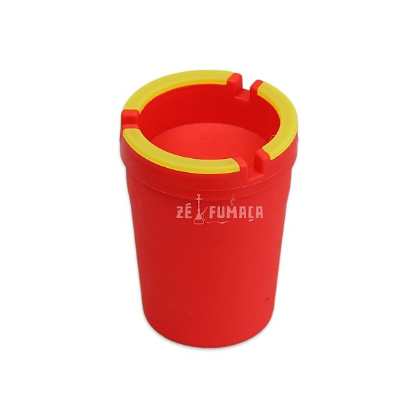 Cinzeiro Para Carro Copo Jumbo Butt Bucket - Vermelho I