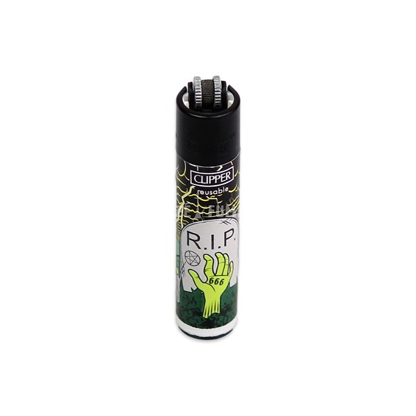 Isqueiro Grande Clipper RIP - Branco