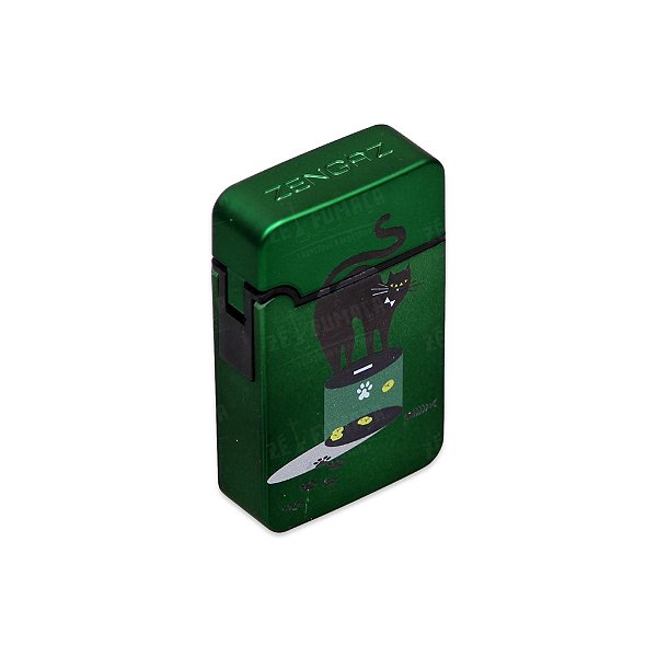 Isqueiro Maçarico Zengaz Grand Jet ZL-8 - Verde I