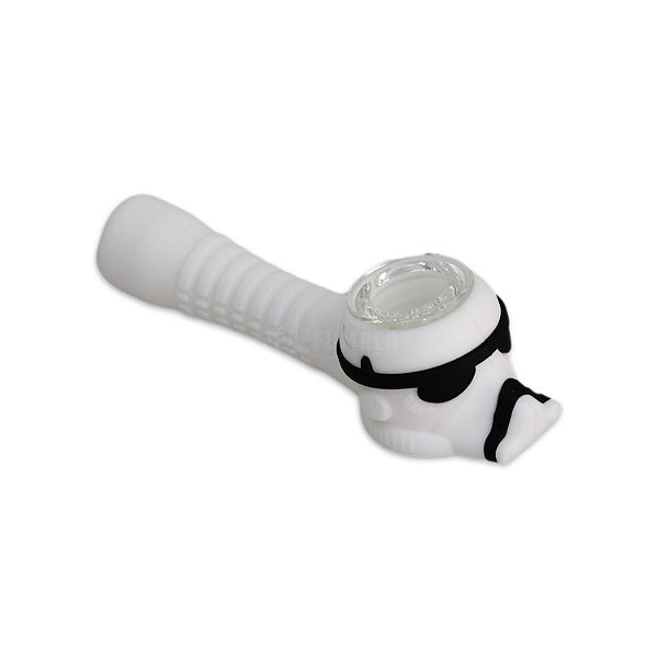 Pipe de Silicone Stormtrooper - Branco