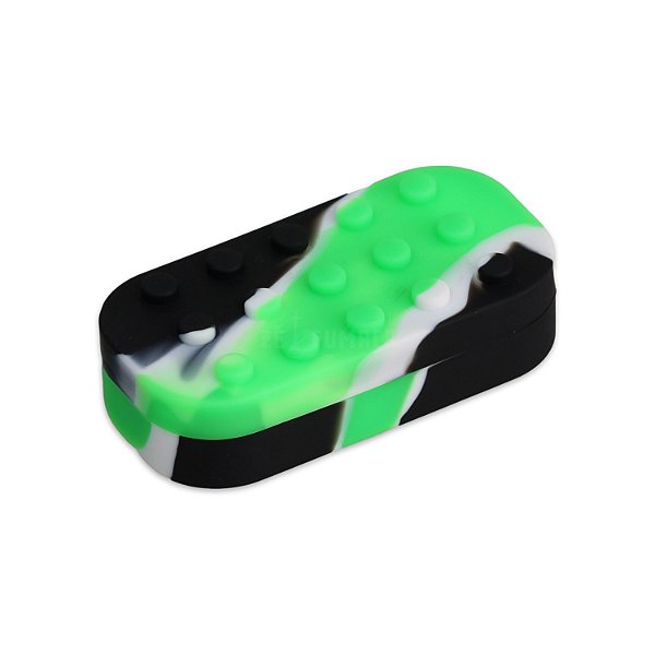 Pote de Silicone Oil Slick 34ml - Branco Verde Preto