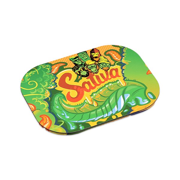 Bandeja de Metal com Tampa - Sativa