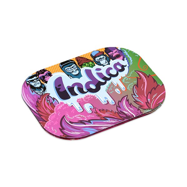Bandeja de Metal com Tampa - Indica