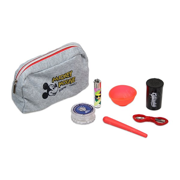 Kit Case Mickey Mouse - Vermelho