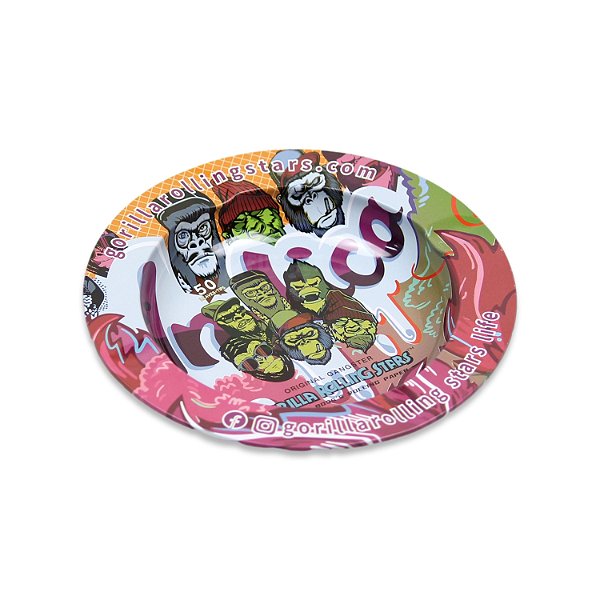 Cinzeiro de Metal Gorilla Rolling Stars - Indica