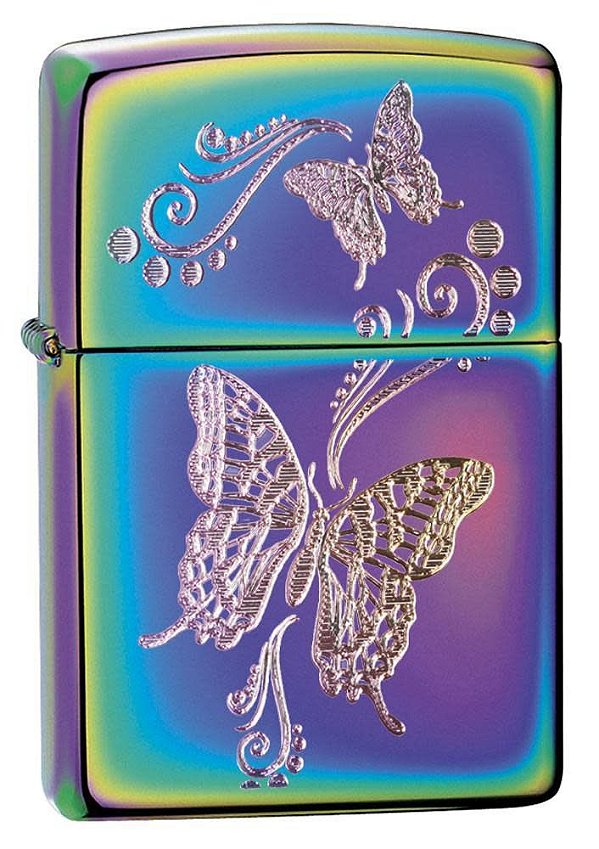 Isqueiro Zippo - Multi Color Butterflies