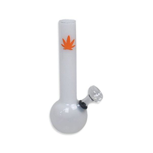 Bong de Vidro Pequeno Hemp - Branco