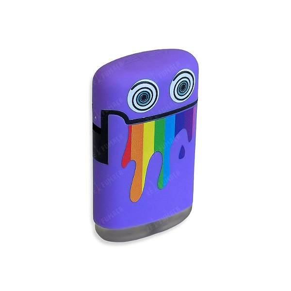 Isqueiro Maçarico Zengaz Splash LGBTQIA+ - Roxo