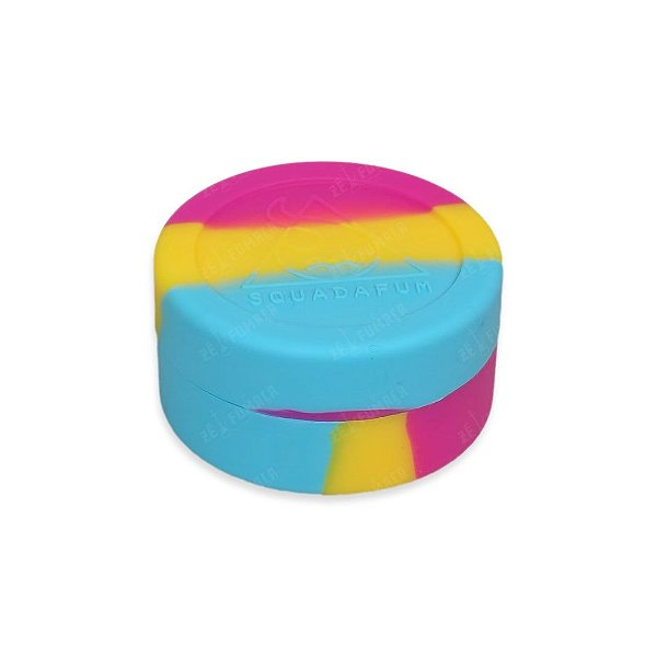 Slick Container Grande Squadafum 25 ml - Mix Rosa Amarelo Azul