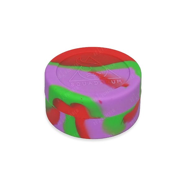 Slick Container Grande Squadafum 25 ml - Mix Rosa Verde Vermelho