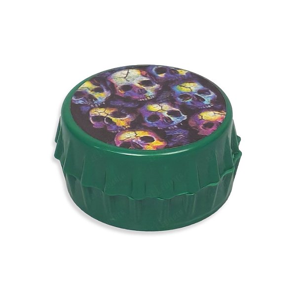 Dichavador de Metal Tampinha - Verde I
