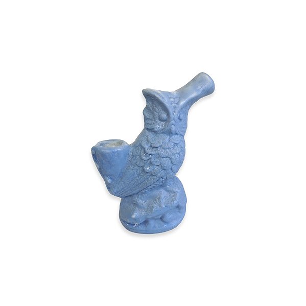 Pipe de Porcelana Coruja - Azul
