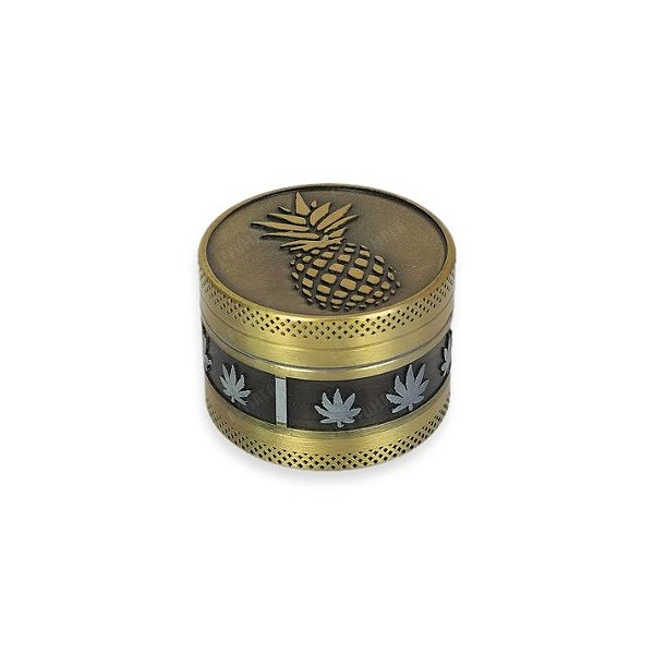 Dichavador de Metal D&K Abacaxi - Dourado