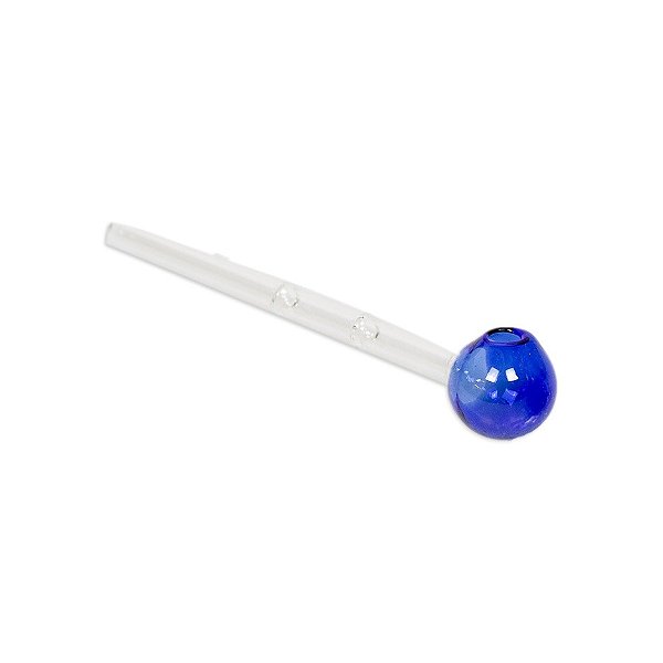 Pipe de Vidro Oil - Azul