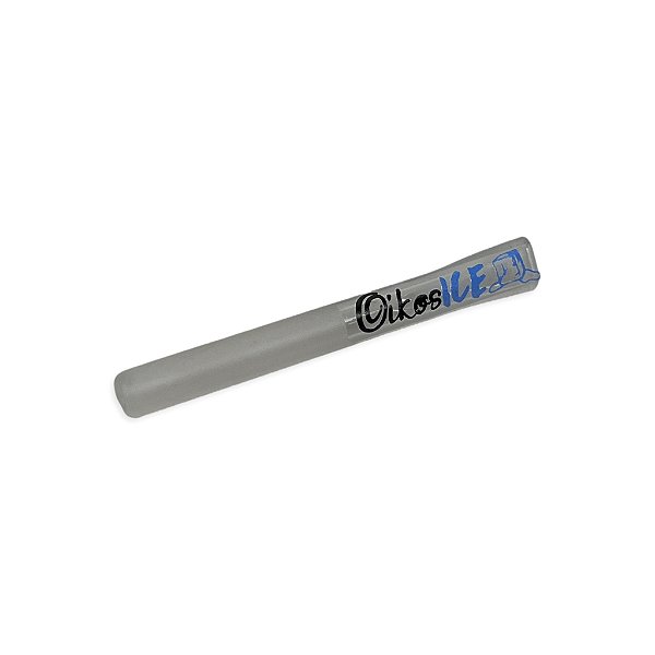 Piteira de Vidro Longa Oikos Ice 7 mm - Fosco