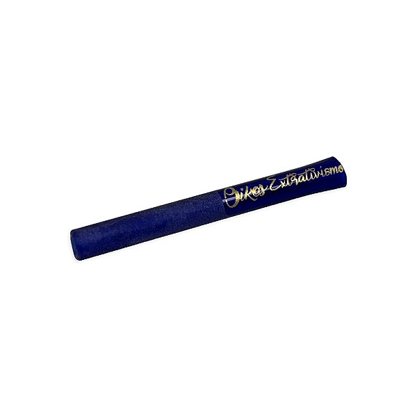 Piteira de Vidro Longa Oikos 7 mm - Azul Fosco