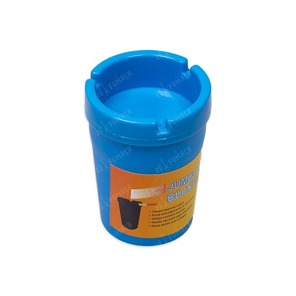 Cinzeiro Para Carro Copo Jumbo Butt Bucket - Azul II