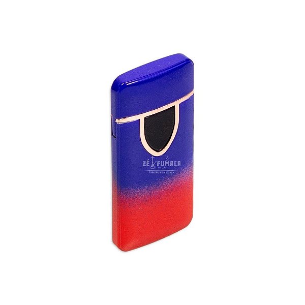 Isqueiro Elétrico Médio - Mix Azul Vermelho