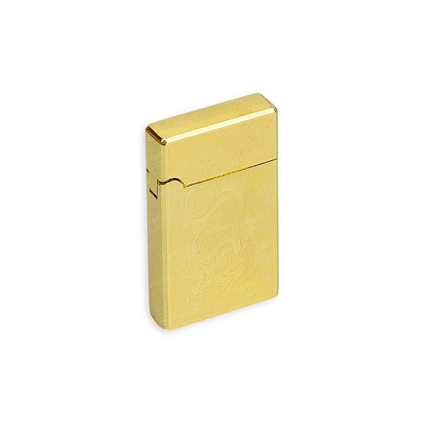Isqueiro Elétrico Dragão  - Dourado