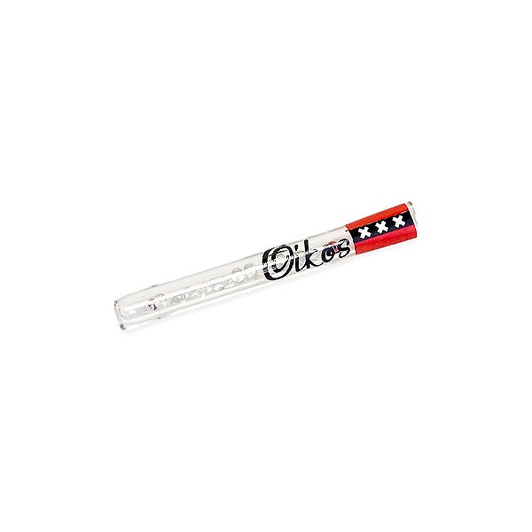Piteira de Vidro Longa Oikos XXX 6 mm c/ Esferas