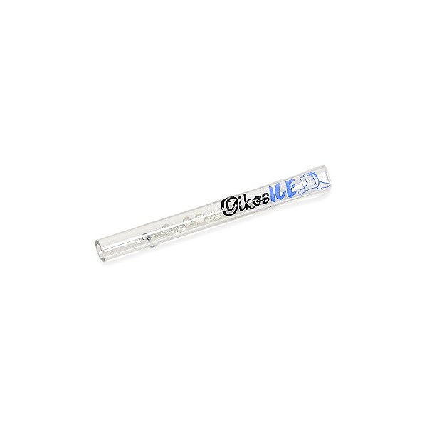 Piteira de Vidro Longa Oikos Ice 7 mm c/ Esferas