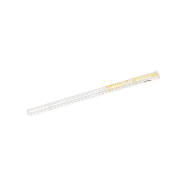 Piteira de Vidro Extra Longa Oikos 7 mm - Dourado