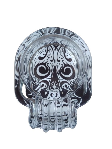 Cinzeiro de Vidro - Caveira Mexicana XXXIII