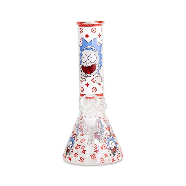 Bong de Vidro R&M V - Brilha no Escuro