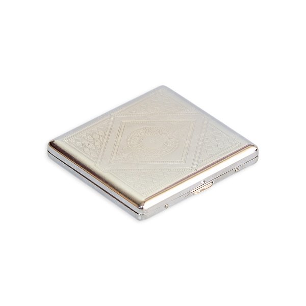 Cigarreira de Metal - Prata III