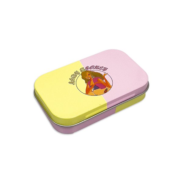 Cigarreira de Metal Rosa - Lady Hornet