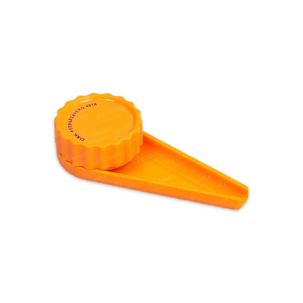 Bandeja Cone com Dichavador de Acrílico D&K - Laranja