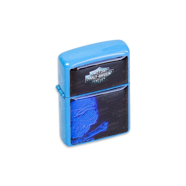 Isqueiro Harley Davison  - Azul